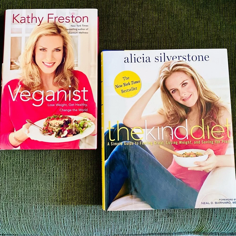 2 Books! Veganist by Kathy Freston and The Kind Diet by Alicia Silverstone